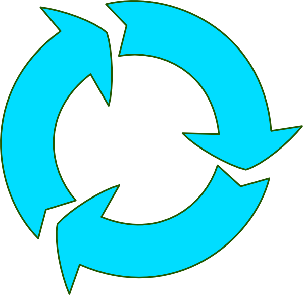 Recycle Clip Art At Clker - Clip Art (600x584)