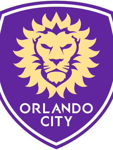 The Orlando City Soccer Club Lions Have Partnered With - Orlando City Soccer Logo (379x505)
