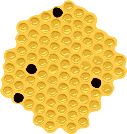 Bee Nest Clip Art (600x462)