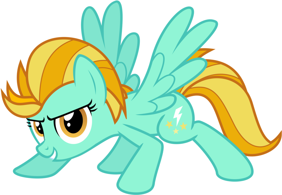 Fanmade Lightning Dust Is Ready Svg By Hankofficer - My Little Pony Lightning Dust (1024x729)