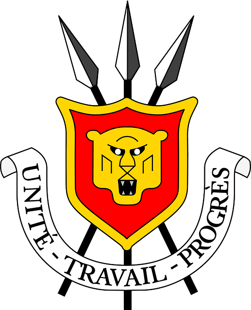 Arrows, Coat, Lion, Arms, Burundi, Progress - Burundi Coat Of Arms (517x640)
