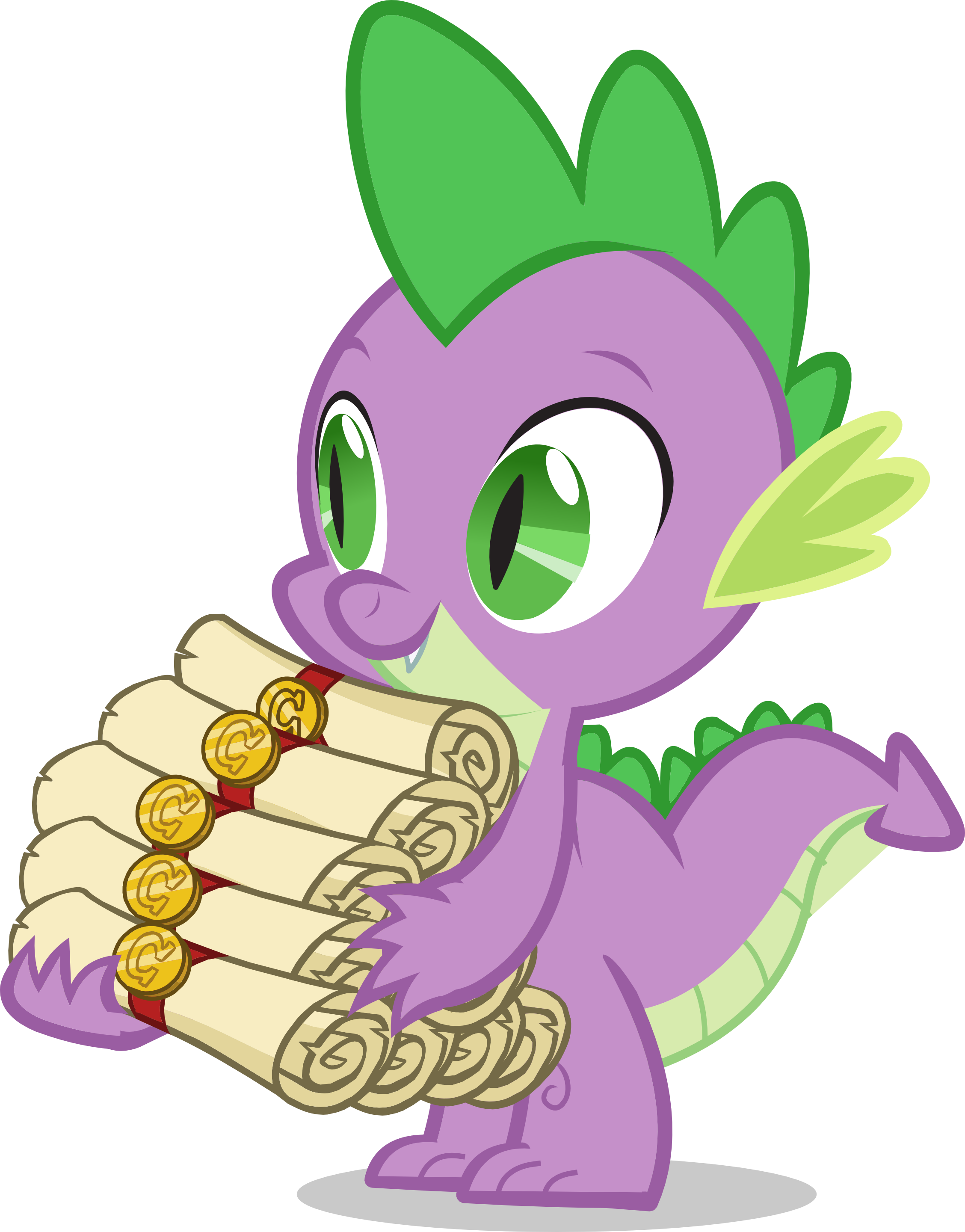 Dtd Spike - Pony Friendship Is Magic Spike (2256x2880)