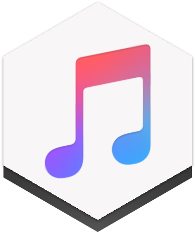 Itunes For Rainmeter's Honeycomb By Shikathecrow - Rainmeter Honeycomb Icons Itunes (512x512)