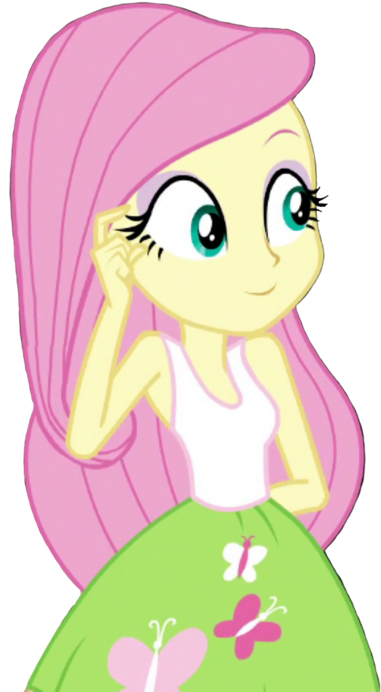 [vector] Fluttershy By Thebarsection - Fluttershy (400x698)
