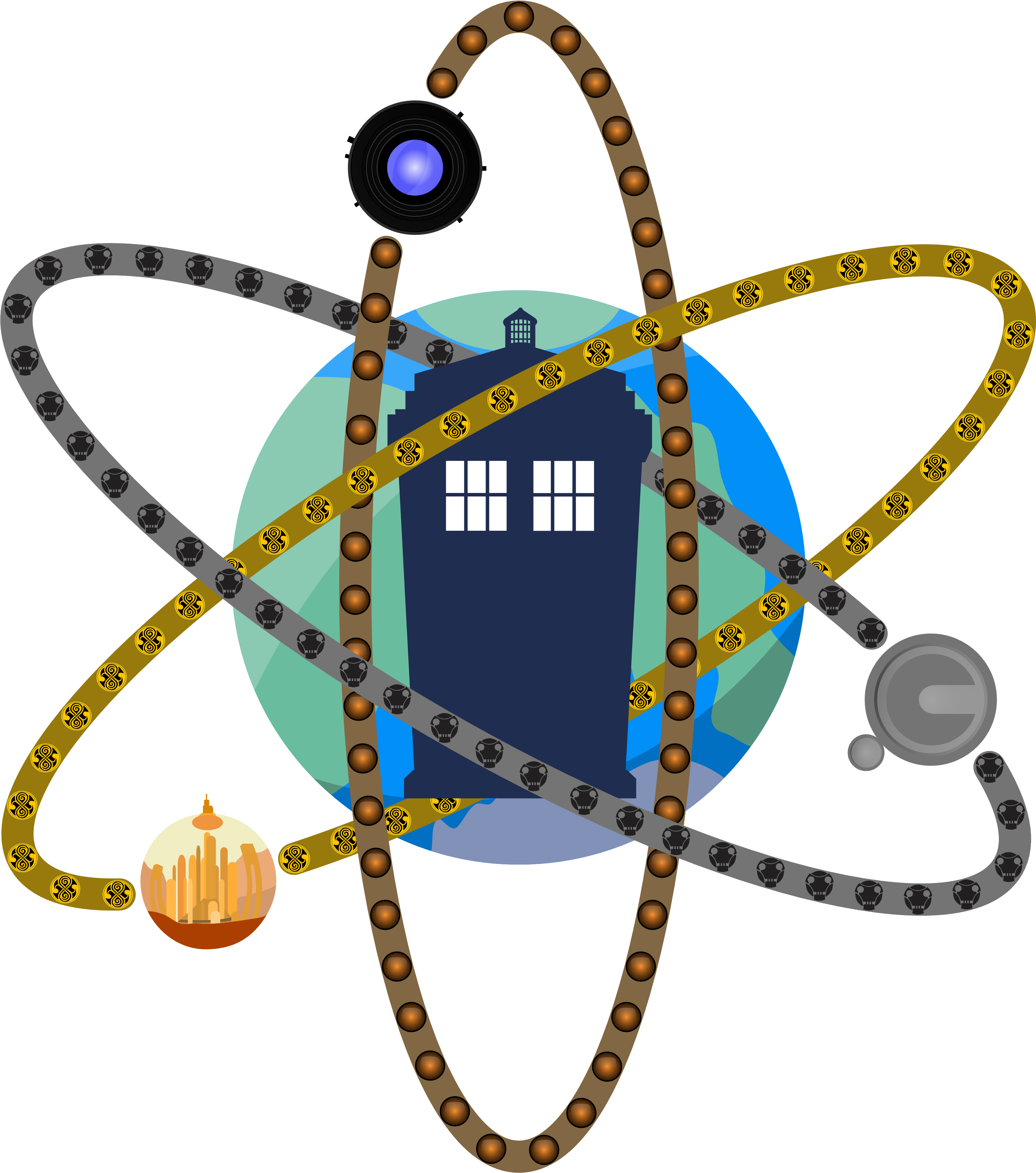 Tardis Atom Experimental Design 3 By Alig952 - Tardis Atom Experimental Design 3 By Alig952 (3261x3710)