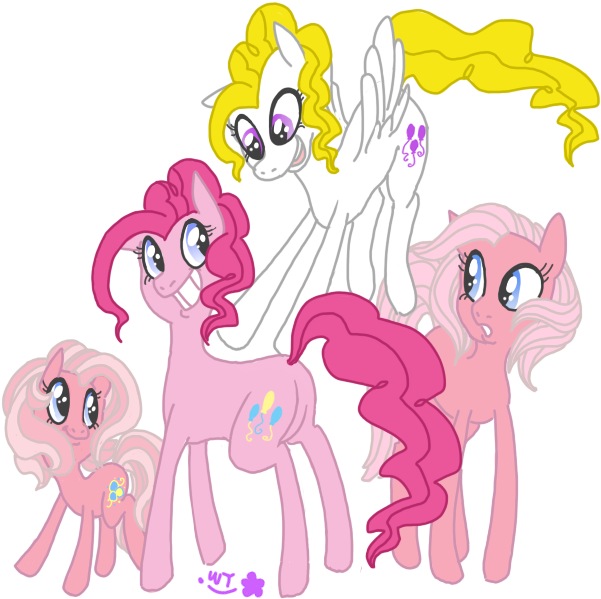 Pinkie Pie Pony Twilight Sparkle Pink Mammal Cartoon - Mlp Pinkie Pie Surprise (610x610)