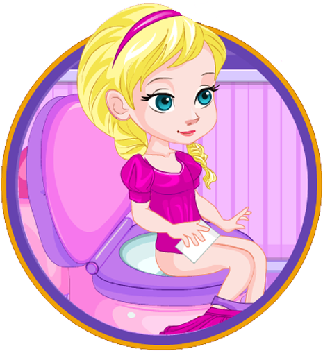 Baby Elsa Potty Training (512x512)