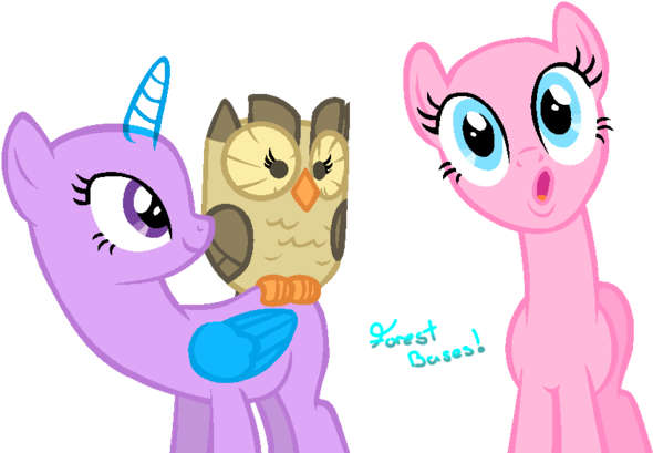 Melodysweetheart 1,196 96 Hoot Hoot - Mlp Owl Base (600x411)