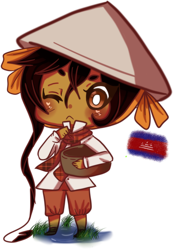 A Hard Day's Work By Prateh-kampuchea - Cartoon (1024x1024)