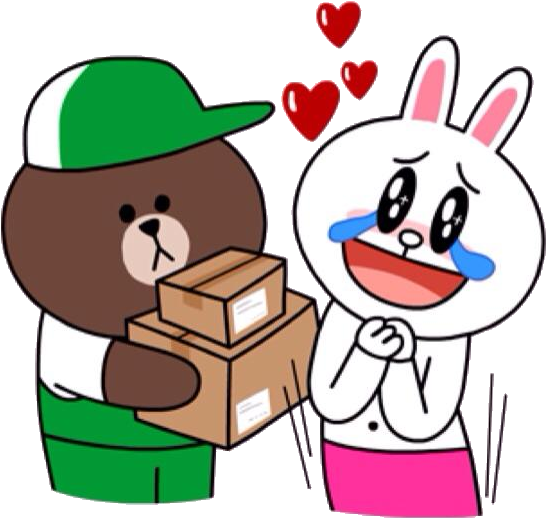 Love Photo Oie Transparent-23 - Brown And Cony's Craze Sticker (640x559)