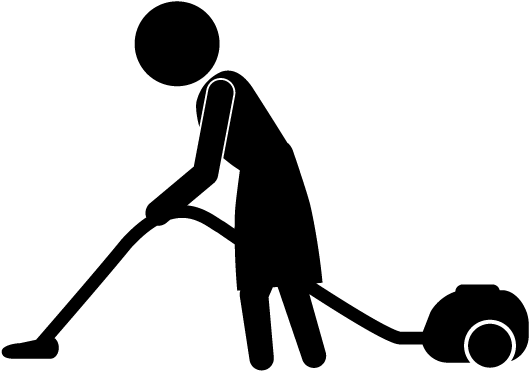 I Put A Vacuum Cleaner - Clip Art (640x480)