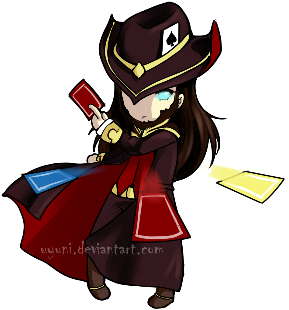 Chibi Twisted Fate By Uyuni - League Of Legends Chibi Twisted Fate (1024x1202)