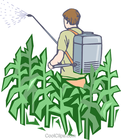 Pesticide Cliparts - Garden Clipart (414x480)