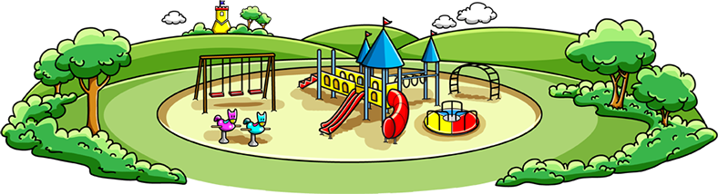Home - Public Park Cartoon Png (788x214)