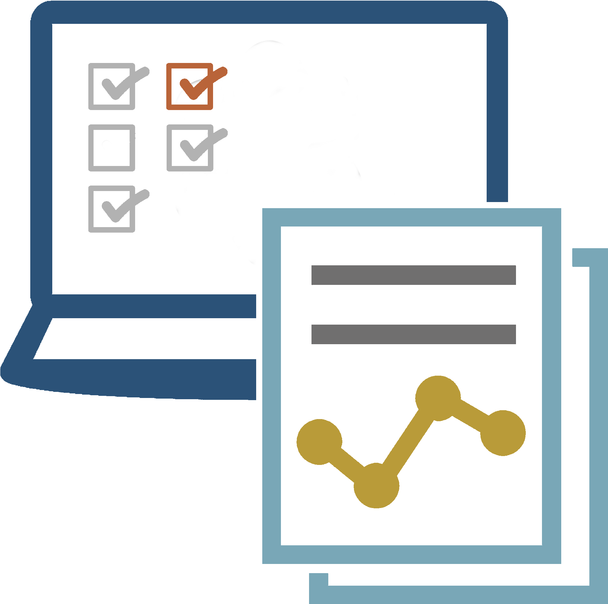 Below You Can Find Three Examples Of Possible Training - Analyst Report Icon Png (2048x2048)