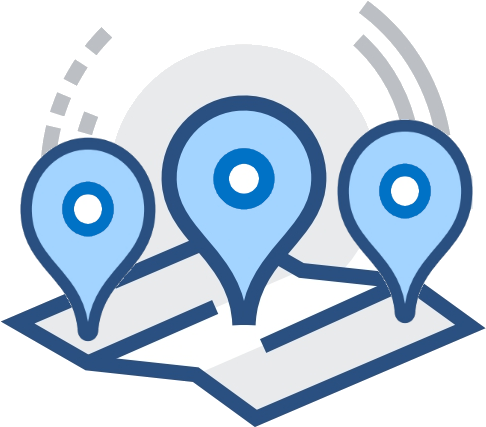 Positives Of Multi-location Practice - Multi Location Icon (500x500)