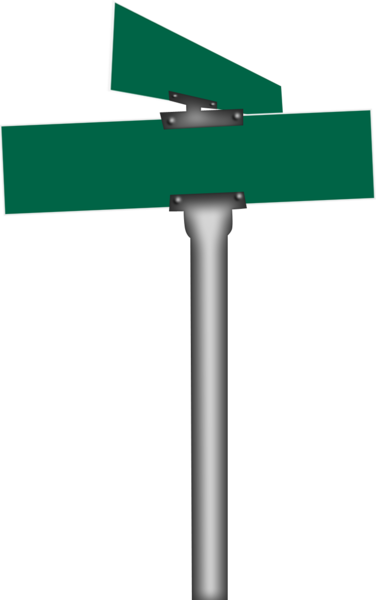 Street Sign - Stree Sign Psd (376x600)