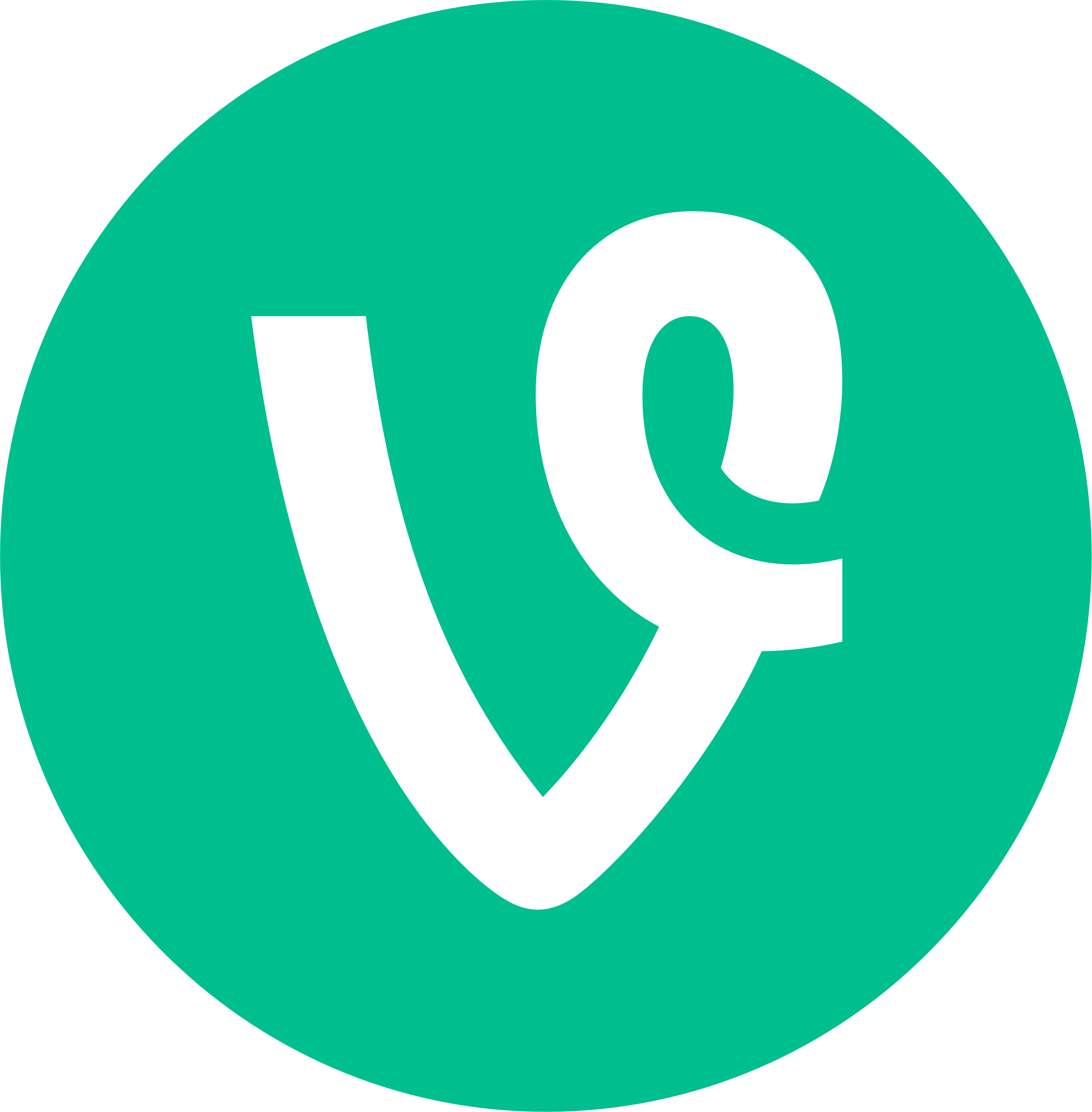 Vine App Logo Transparent - Social Media Apps Logos (2491x2535)