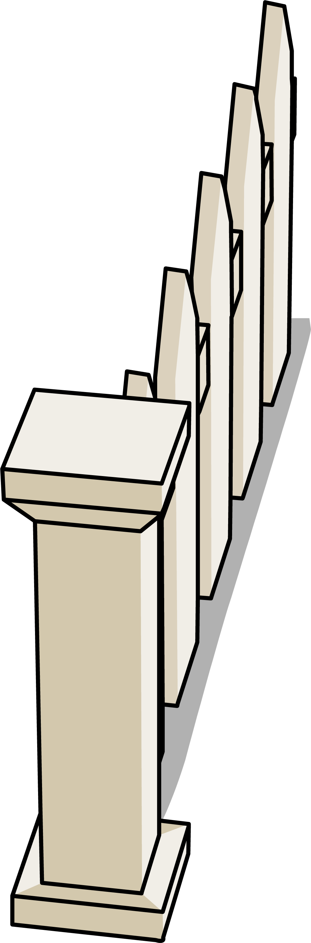 Picket Fence Sprite 016 - Picket Fence Sprite 016 (1021x3098)