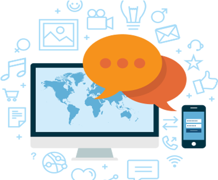 What Is Bulk Sms Gateway - Detailed World Map - Highest Quality Wall Decal Stickers (501x350)