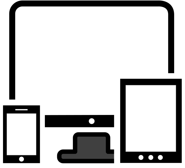 Laptop Tablet Computers Computer Icons Clip Art - Responsive Web Design (768x768)