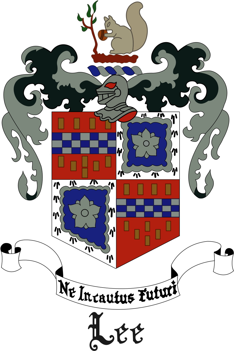 Open - Lee Coat Of Arms (1000x1500)
