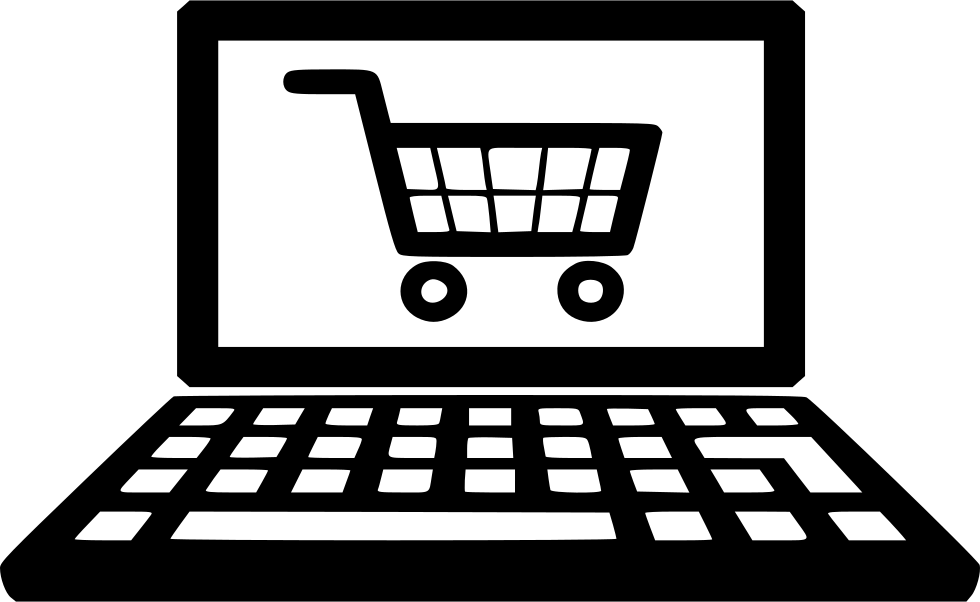 Shopping Cart Ecommerce Mobile Laptop Comments - Ecommerce Icon Transparent Free (980x602)