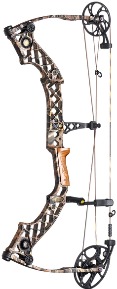 Picture - Parts Of A Compound Bow (250x583)