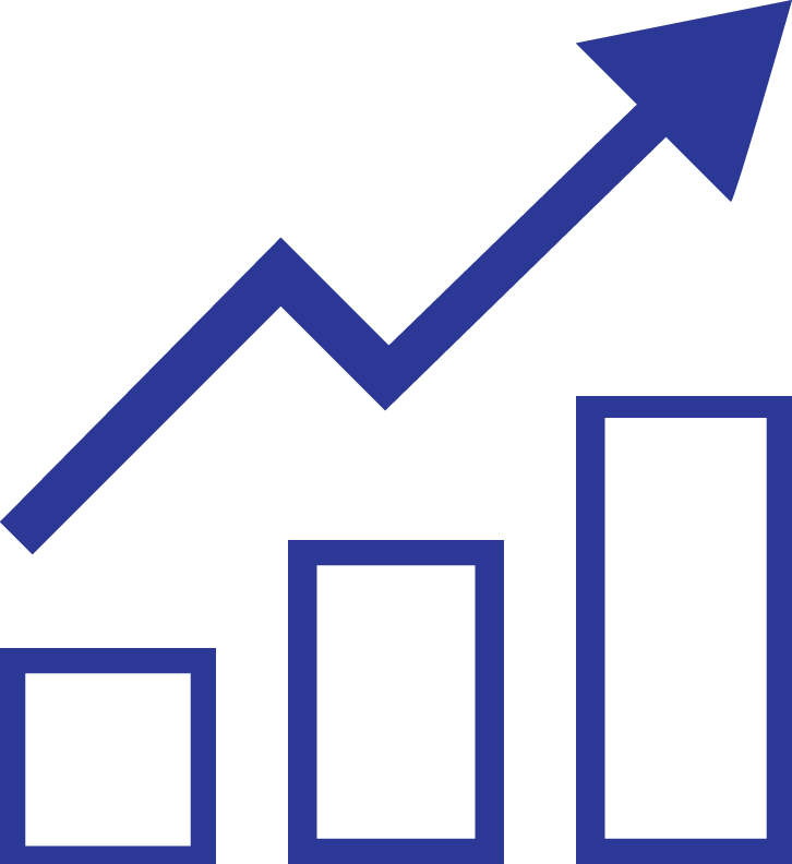 Business Development - Growth Chart Line Icon (726x792)