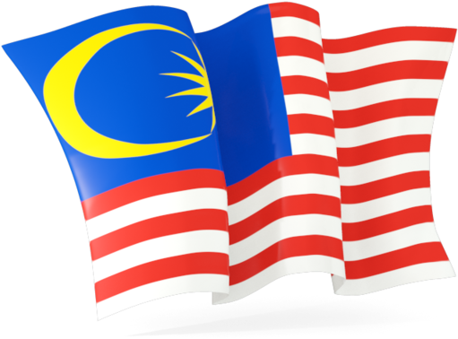 Waving Flag Malaysia Image - Malaysia Flag Gif Png (640x480)