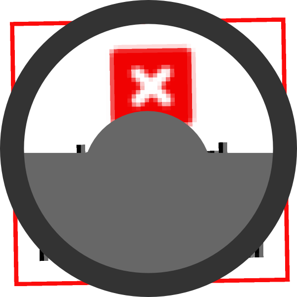 Gauge No Needle Green Clip Art - Circle (600x600)