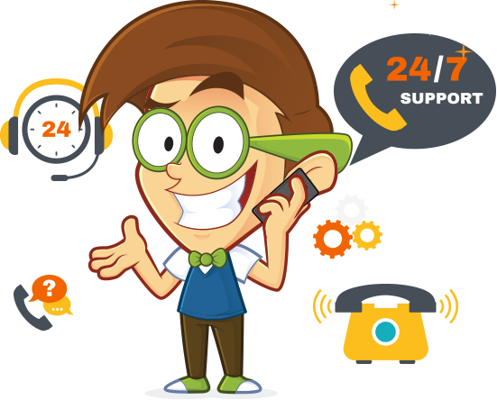 Call Us At 0878020155 And Find Out How Easy It Is To - Caricatura Nerd (551x444)