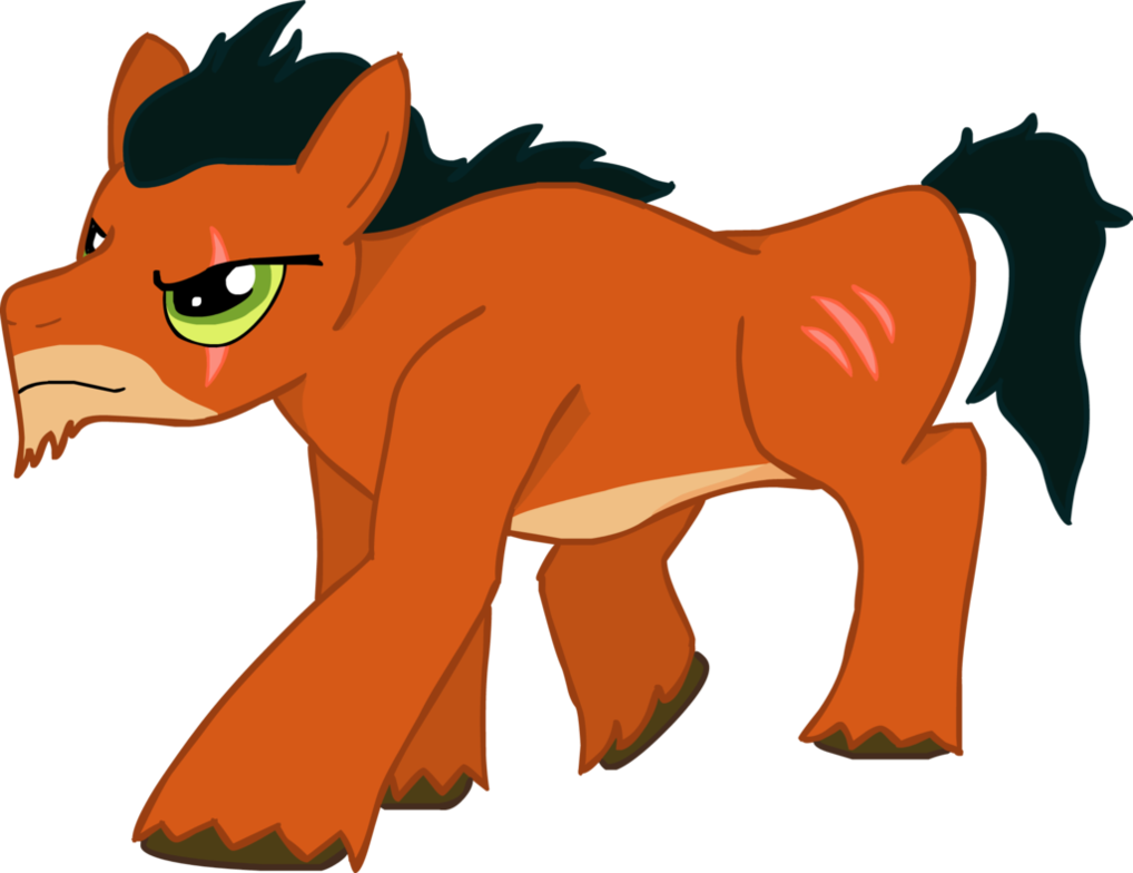 My Little Pony - My Little Pony Scar (1018x784)