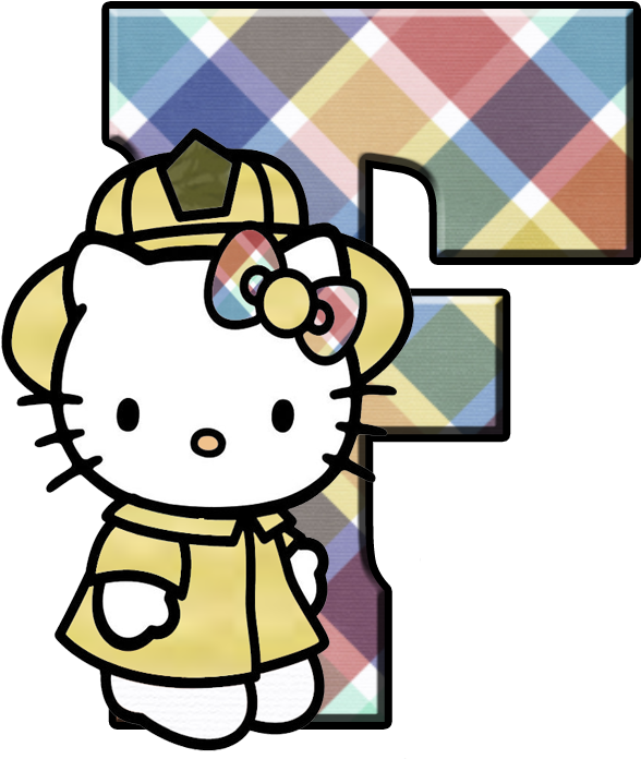 F - - ✿‿ - Hello Kitty Birthday Card (625x739)