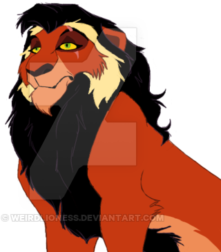 Scar Concept Art By Weirdlioness - Masai Lion (400x400)