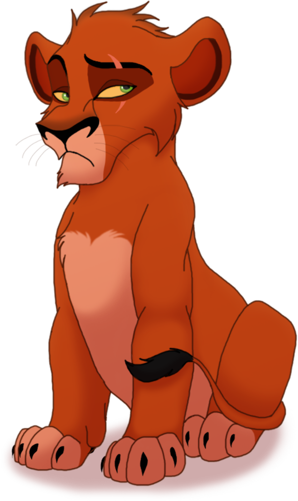 Taka Isn't Amused By Xanxor - Lion King Taka Cub (600x1008)