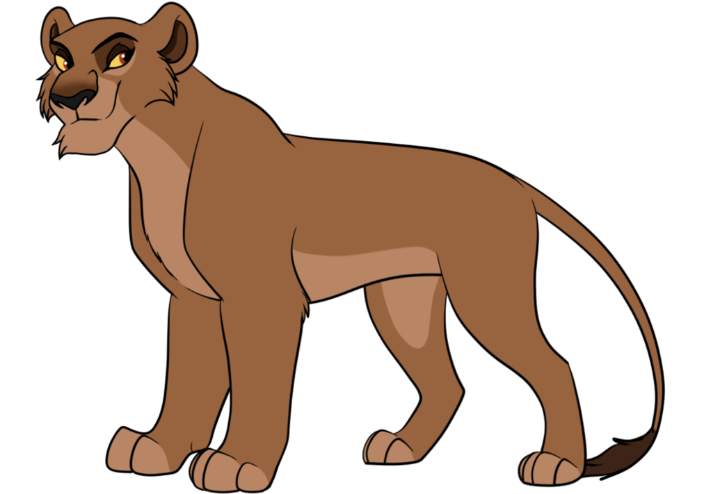 Scar And Zira 1 Closed By Points For Paws - Zira (1011x791)