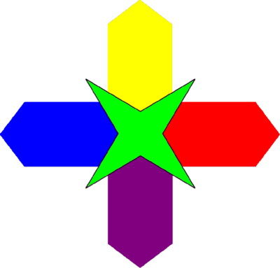 The Cross Of Zygarde By Triforcesword333 - Symbol (400x383)
