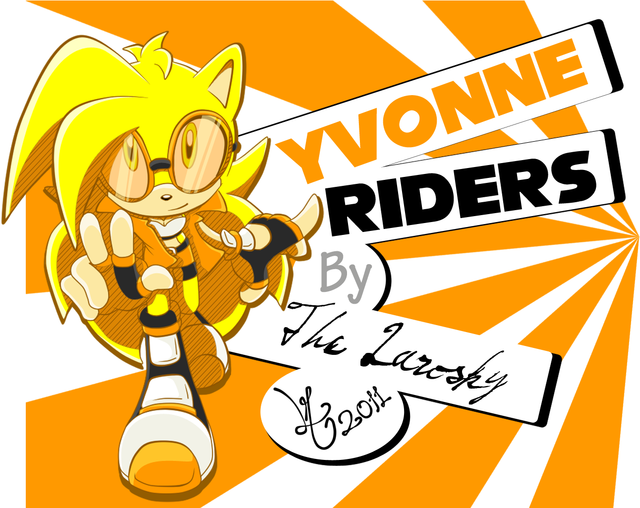Yvonne The Blonde Hedgehog Riders 2011 By Yvolara - Hedgehog (1299x1063)