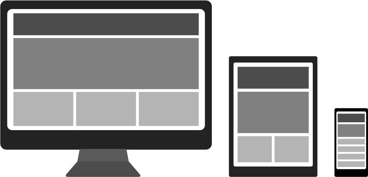 Responsive Web Design - Computer Monitor (1280x650)
