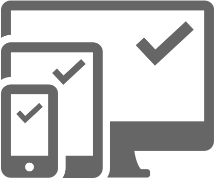 Devices, Mac, Pc, Phone, Responsive Design, Responsivity, - Responsive Png Icon (500x500)