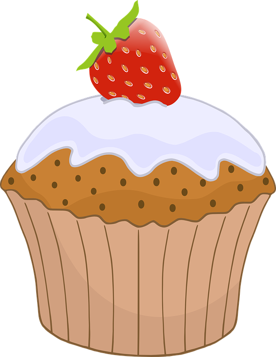 Cupcakes Png Minus - Cupcake Clip Art (557x720)