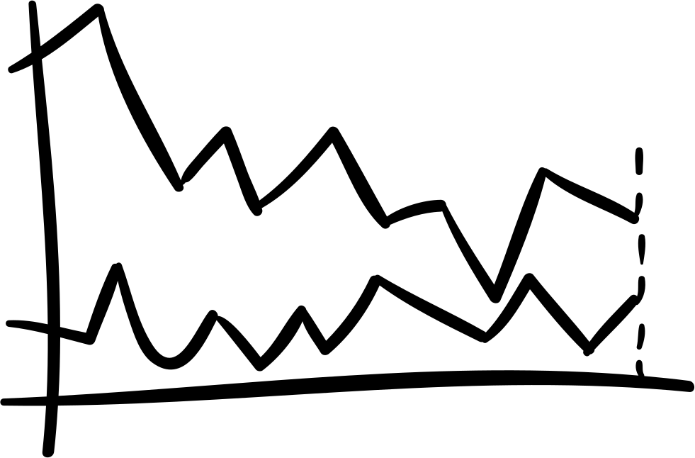 Stats Graphic With Zig Zag Lines Comments - Statistics (981x646)