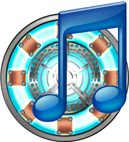 Itunes Arc Reactor Icon By Almightyelemento - Iron Man Arc Reactor Glass Dome Silver Necklace For (512x512)