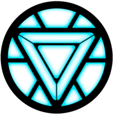 Iron Man Logo Poster (417x500)