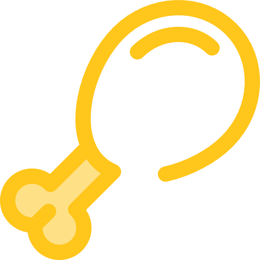 Free Food Icons Chicken Leg Icon - Free Food Icons Chicken Leg Icon (512x512)