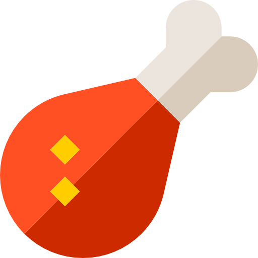 Chicken Leg - F - - - Turkey Meat (512x512)