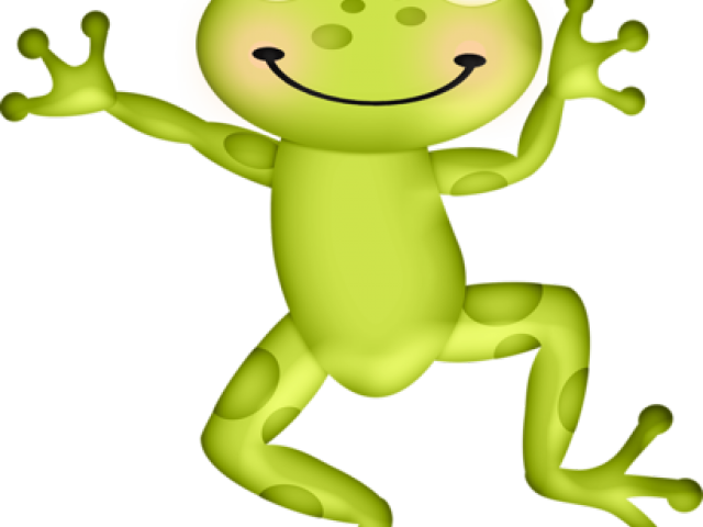 Green Frog Clipart Girly - Ranas (640x480)
