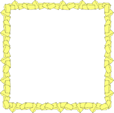 Clip Art - Cheese Border Clip Art (400x395)