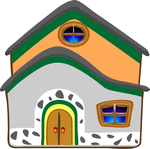 House Clip Art - Casa Clipart (600x598)
